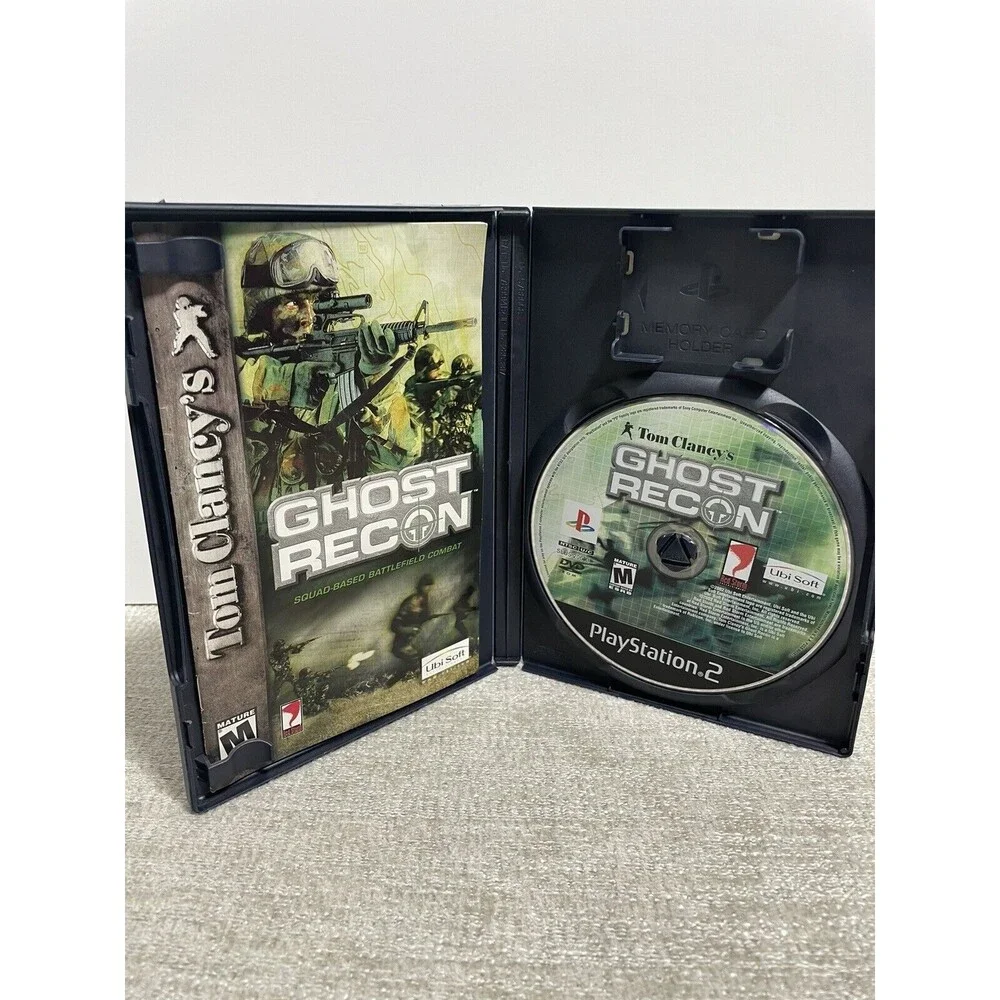 Tom Clancy's Ghost Recon (Sony PlayStation 2) PS2 CIB